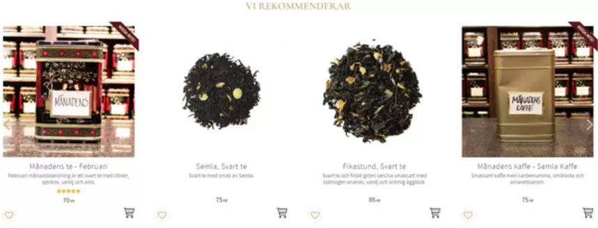 Tehörnan-katalog i Stockholm | Vi rekommenderar! | 2026-02-13T00:00:00.000Z - 2026-03-31T00:00:00.000Z