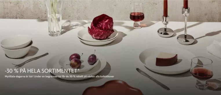 iittala-katalog i Helsingborg | -30 % PÅ HELA SORTIMENTET! | 2026-02-13T00:00:00.000Z - 2026-02-28T00:00:00.000Z