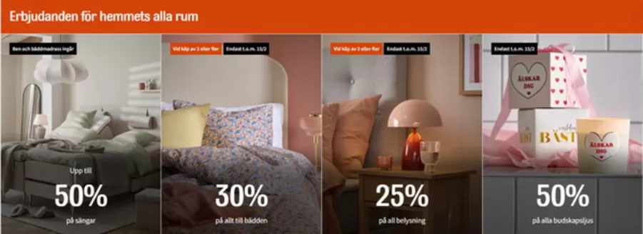 Mio-katalog | Erbjudanden för hemmets alla rum! | 2026-02-13T00:00:00.000Z - 2026-02-15T00:00:00.000Z