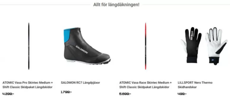 Sportringen-katalog i Ödåkra | Allt för längdåkningen! | 2026-02-18T00:00:00.000Z - 2026-03-31T00:00:00.000Z