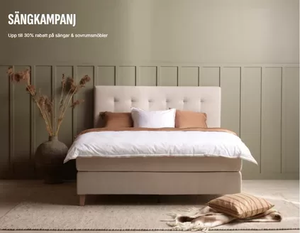 Svenska Hem-katalog i Jönköping | Upp till 30% rabatt på sängar & sovrumsmöbler! | 2026-02-19T00:00:00.000Z - 2026-03-05T00:00:00.000Z