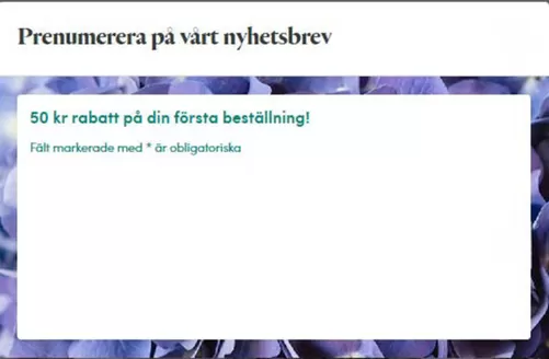 Interflora-katalog i Norrköping | 50 kr rabatt på din första beställning! | 2026-02-20T00:00:00.000Z - 2026-03-31T00:00:00.000Z