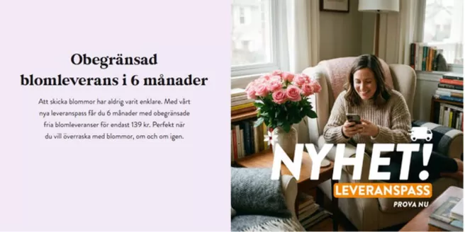 Euroflorist-katalog i Norrköping | Nyhet! | 2026-02-20T00:00:00.000Z - 2026-03-31T00:00:00.000Z
