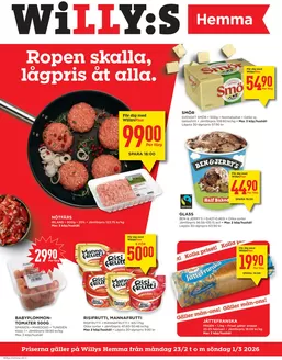 Willys-katalog i Oxelösund | Fantastiskt erbjudande för fyndjägare | 2026-02-23T00:00:00.000Z - 2026-03-01T00:00:00.000Z