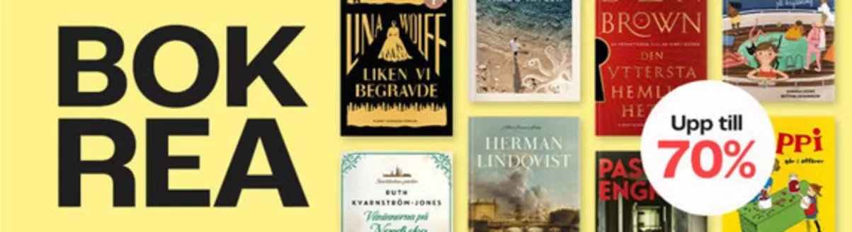 Bokus-katalog i Örebro | Upp till 70%! | 2026-02-24T00:00:00.000Z - 2026-03-10T00:00:00.000Z