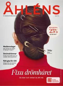 Åhléns-katalog i Malmö | MEDLEMSPRIS 25% på hårvård! | 2026-02-24T00:00:00.000Z - 2026-03-10T00:00:00.000Z
