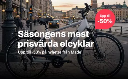 Cykelkraft-katalog i Malmö | 20-50% rabatt! | 2026-02-24T00:00:00.000Z - 2026-03-10T00:00:00.000Z