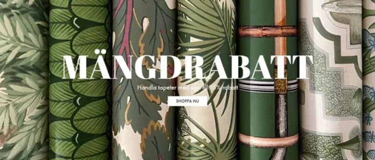 Engelska Tapetmagasinet-katalog i Malmö | Mängdrabatt! Upp till 15%. | 2026-02-25T00:00:00.000Z - 2026-03-11T00:00:00.000Z