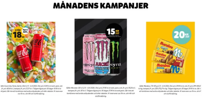 Hemmakväll-katalog i Enköping | MÅNADENS KAMPANJER! | 2026-03-02T00:00:00.000Z - 2026-04-06T00:00:00.000Z