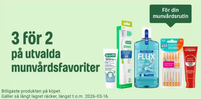 Apotea-katalog i Skellefteå | 15-35% rabatt! | 2026-03-03T00:00:00.000Z - 2026-03-16T00:00:00.000Z