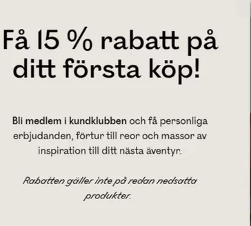 Bergans-katalog i Stockholm | Få 15% rabatt! | 2026-03-13T00:00:00.000Z - 2026-04-30T00:00:00.000Z