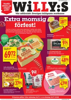 Willys-katalog i Söderköping | Willys Erbjudanden | 2026-03-16T00:00:00.000Z - 2026-03-22T00:00:00.000Z