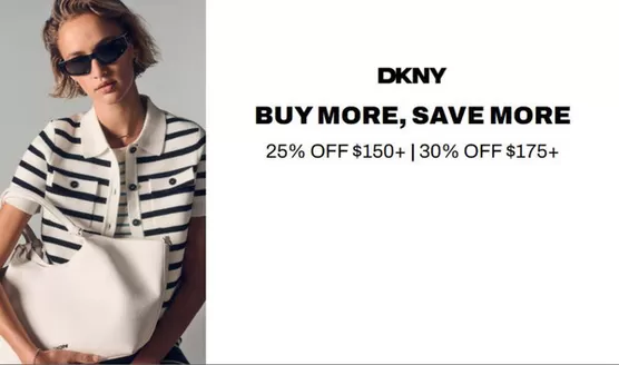 DKNY-katalog i Göteborg | Buy more, save more! | 2026-03-19T00:00:00.000Z - 2026-04-30T00:00:00.000Z