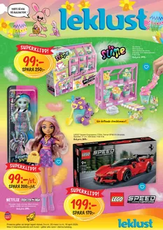 Leklust-katalog i Trosa | Leklust reklamblad | 2026-03-20T00:00:00.000Z - 2026-04-16T00:00:00.000Z