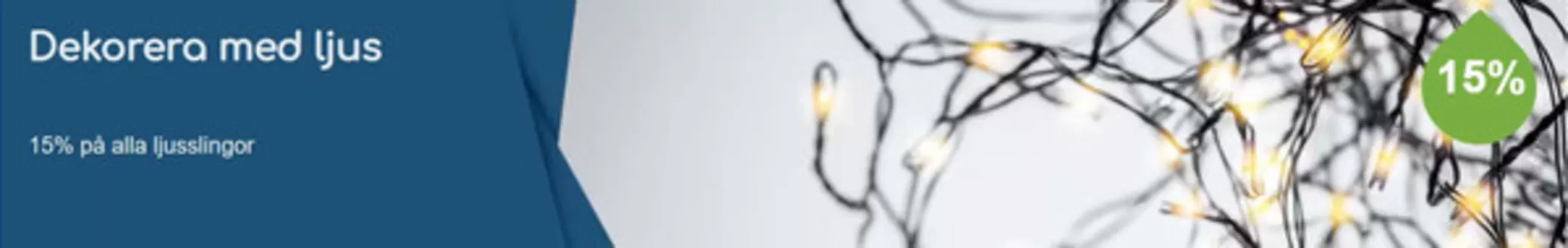 Nordicink-katalog | 15% på alla ljusslingor! | 2026-03-25T00:00:00.000Z - 2026-04-08T00:00:00.000Z