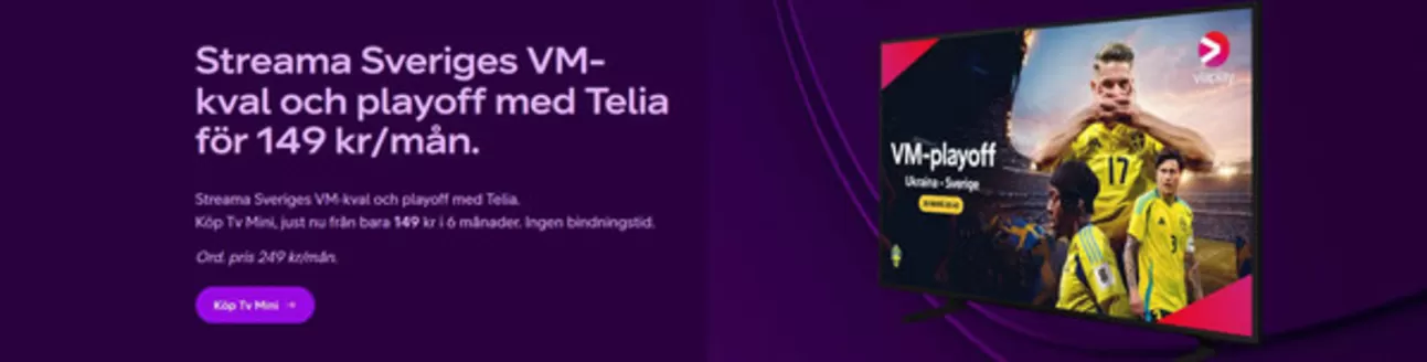 Telia-katalog i Stockholm | Erbjudande! | 2026-03-25T00:00:00.000Z - 2026-04-11T00:00:00.000Z