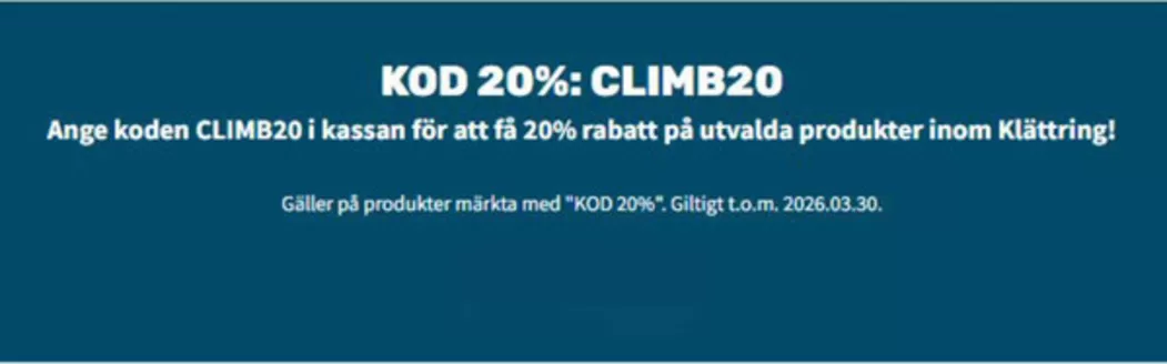 Addnature-katalog i Stockholm |  Få 20% rabatt på utvalda produkter! | 2026-03-26T00:00:00.000Z - 2026-03-30T00:00:00.000Z