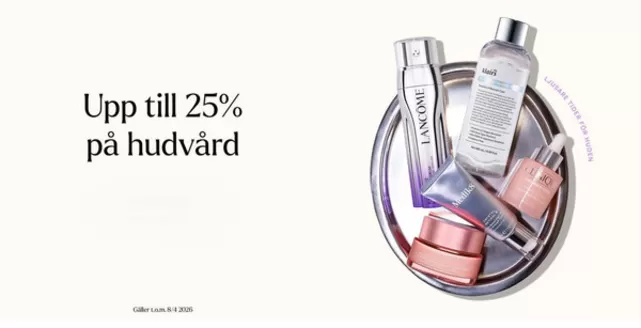 Parfym-katalog i Örebro | Upp till 25% % på hudvård ! | 2026-03-26T00:00:00.000Z - 2026-04-08T00:00:00.000Z
