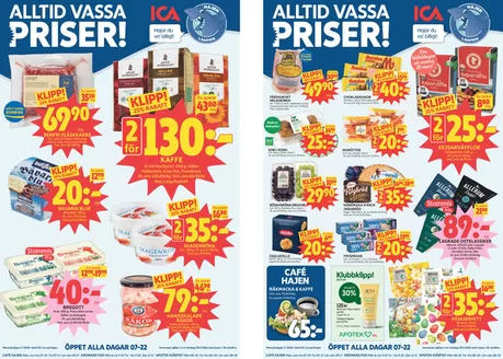 ICA Hajen Lågpris-katalog i Järfälla | Alltid vassa priser! | 2026-03-27T00:00:00.000Z - 2026-03-29T00:00:00.000Z