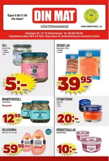 Din Mat-katalog i Hjo | Din Mat reklambad | 2026-03-30T00:00:00.000Z - 2026-04-05T00:00:00.000Z