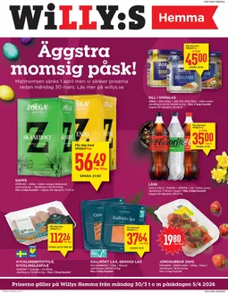 Willys-katalog i Hjo | Fantastiska rabatter på utvalda produkter | 2026-03-30T00:00:00.000Z - 2026-04-05T00:00:00.000Z