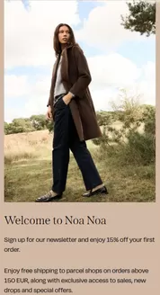 Noa Noa-katalog i Bjästa | 15% off your first order. | 2026-03-31T00:00:00.000Z - 2026-04-30T00:00:00.000Z