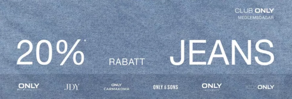 Only-katalog i Bjästa | 20% rabatt! | 2026-03-31T00:00:00.000Z - 2026-04-14T00:00:00.000Z