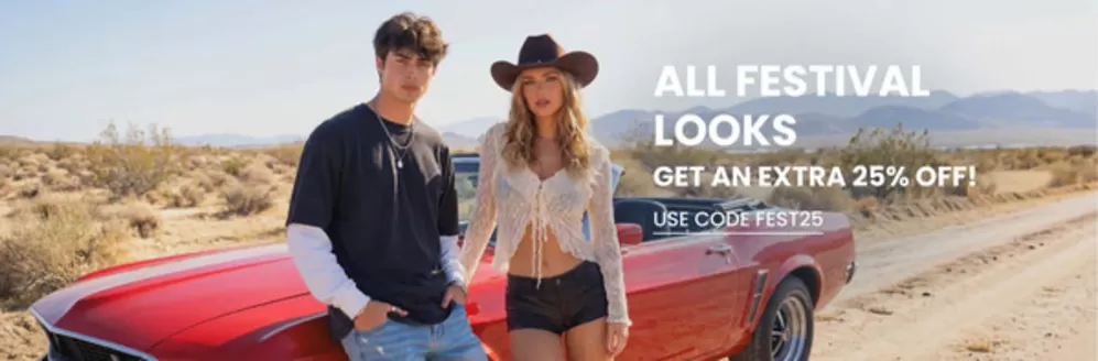 Forever 21-katalog i Bjästa | Get an extra 25% Off! | 2026-03-31T00:00:00.000Z - 2026-04-14T00:00:00.000Z