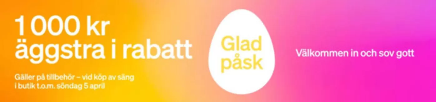 Kungsängen-katalog | Glad påsk! | 2026-04-02T00:00:00.000Z - 2026-04-05T00:00:00.000Z