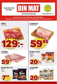 Din Mat-katalog i Lerum | Din Mat reklambad | 2026-04-06T00:00:00.000Z - 2026-04-12T00:00:00.000Z