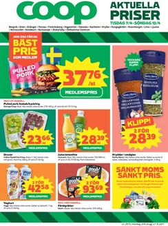 Coop-katalog i Lerum | Stort urval av erbjudanden | 2026-04-07T00:00:00.000Z - 2026-04-12T00:00:00.000Z