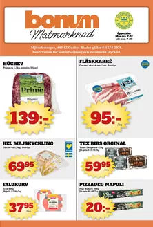 Bonum Matmarknad-katalog i Lerum | Bonum Matmarknad reklambad | 2026-04-06T00:00:00.000Z - 2026-04-12T00:00:00.000Z