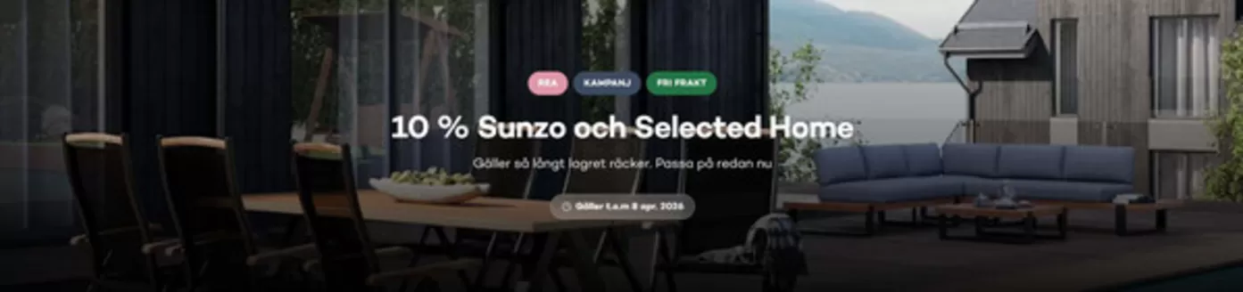 Bra Sommarmöbler-katalog | 10% Off! | 2026-04-07T00:00:00.000Z - 2026-04-08T00:00:00.000Z