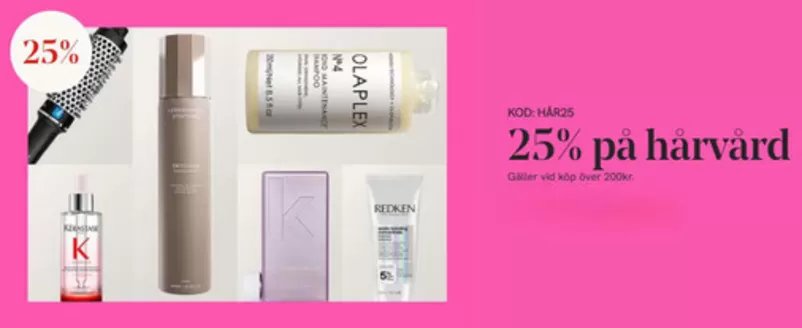 Åhléns-katalog i Täby | 25% på hårvård! | 2026-04-09T00:00:00.000Z - 2026-04-23T00:00:00.000Z