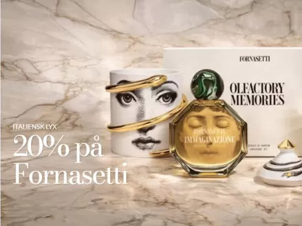 Gents-katalog | 20% på Fornasetti! | 2026-04-10T00:00:00.000Z - 2026-04-24T00:00:00.000Z