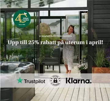 Willab Garden-katalog i Bollebygd | 20-25% rabatt! | 2026-04-10T00:00:00.000Z - 2026-04-30T00:00:00.000Z