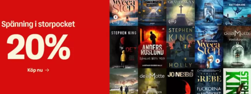 Adlibris-katalog | 20% rabatt! | 2026-04-10T00:00:00.000Z - 2026-04-24T00:00:00.000Z