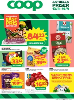 Coop Konsum-katalog | Specialerbjudanden för dig | 2026-04-13T00:00:00.000Z - 2026-04-19T00:00:00.000Z