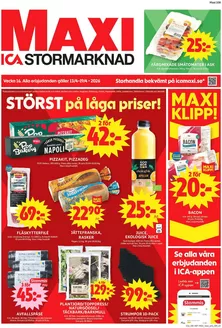 ICA Maxi-katalog i Sundsvall | Attraktiva specialerbjudanden för alla | 2026-04-13T00:00:00.000Z - 2026-04-19T00:00:00.000Z