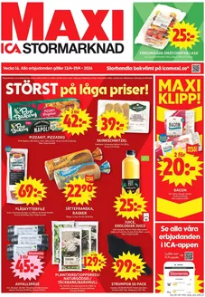 ICA Maxi-katalog | Erbjudanden för fyndjägare | 2026-04-13T00:00:00.000Z - 2026-04-19T00:00:00.000Z