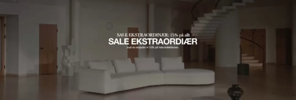 Boconcept-katalog | SALE EKSTRAORDINÆR: 15% på allt! | 2026-04-14T00:00:00.000Z - 2026-04-27T00:00:00.000Z