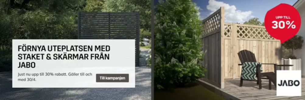 Byggmax-katalog i Helsingborg | Upp till 30%! | 2026-04-22T00:00:00.000Z - 2026-04-30T00:00:00.000Z