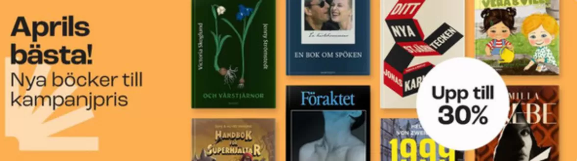 Bokus-katalog | Upp till 30%! | 2026-04-22T00:00:00.000Z - 2026-05-03T00:00:00.000Z