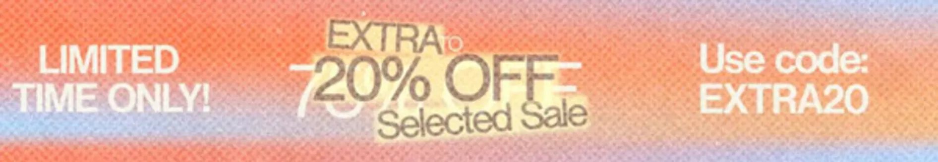 Urban Outfitters-katalog i Tumba | Extra 20% Off! | 2026-04-22T00:00:00.000Z - 2026-04-30T00:00:00.000Z