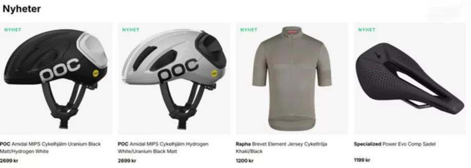CykelCity-katalog | Nyheter! | 2026-04-24T00:00:00.000Z - 2026-05-08T00:00:00.000Z