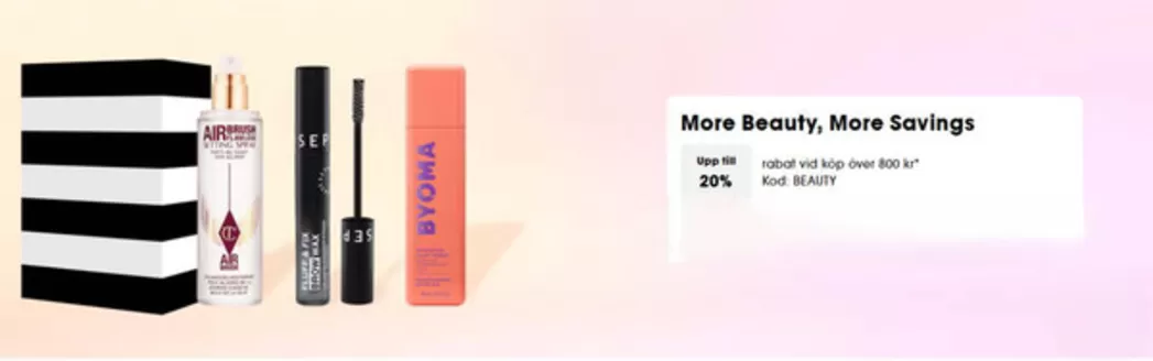Sephora-katalog i Hölö (Stockholm) | Upp till 20%! | 2026-04-24T00:00:00.000Z - 2026-05-03T00:00:00.000Z