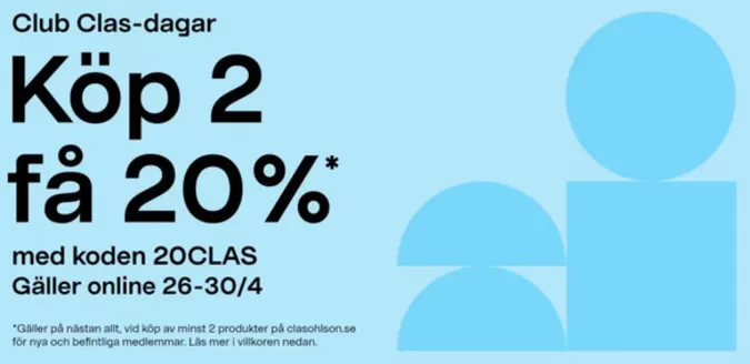 Clas Ohlson-katalog i Bunkeflostrand | Köp 2 , få 20%! | 2026-04-27T00:00:00.000Z - 2026-04-30T00:00:00.000Z