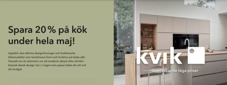 Kvik-katalog i Bjärka-Säby | Spara 20%! | 2026-05-04T00:00:00.000Z - 2026-05-31T00:00:00.000Z