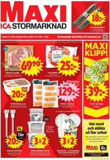ICA Maxi-katalog i Limmared | Aktuella specialerbjudanden | 2026-05-04T00:00:00.000Z - 2026-05-10T00:00:00.000Z