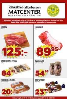 Matcenter-katalog | Erbjudande! | 2026-05-05T00:00:00.000Z - 2026-05-10T00:00:00.000Z
